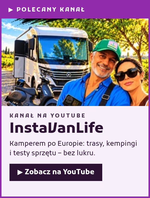 InstaVanLife – kanał o podróżach kamperem na YouTube